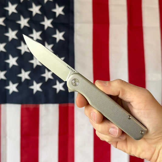 The Back Door: Tactile Knife Co. Rockwall Flipper V2 Stonewashed - Return