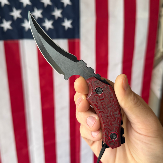 Severed Metal Works Assassin – Double-Edged Persian Dagger, 8670 High-Carbon Steel, Made in USA