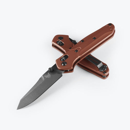 Benchmade Mini Osborne 945BK-03 – Burnt Copper Aluminum, 2.92” MagnaCut Reverse Tanto