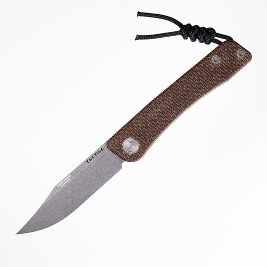 Tactile Knife Co. Micarta Bexar Slipjoint