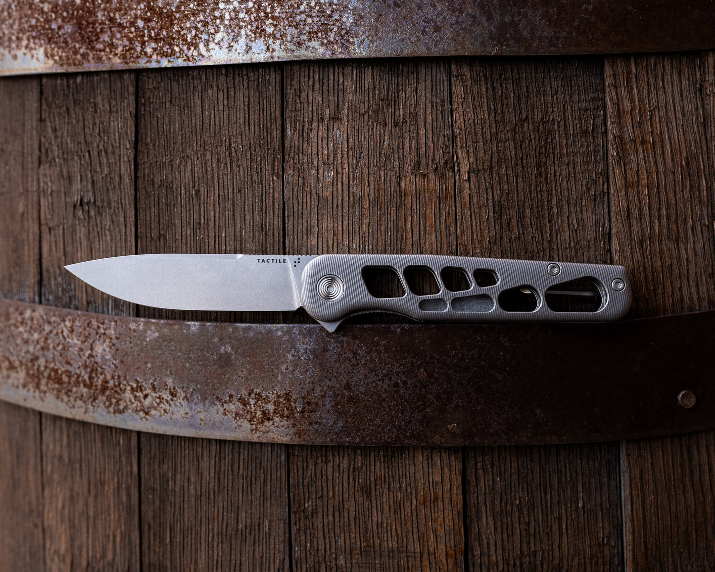 Rockwall Flipper – Skeletonized Edition (Blue Ano Slate / Stonewash / Blackwash) Made in USA