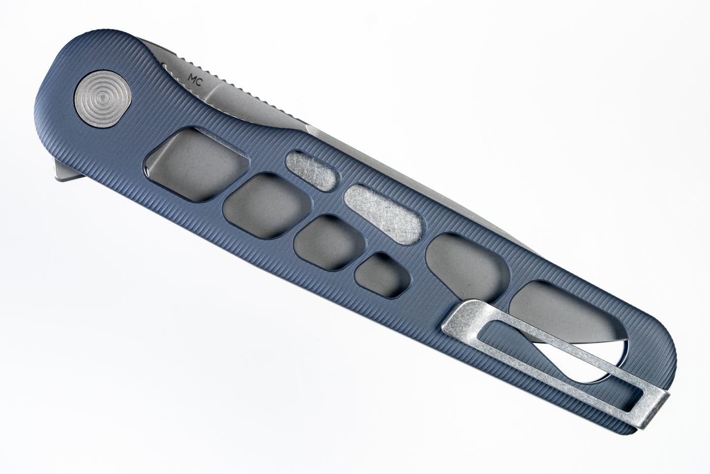 Rockwall Flipper – Skeletonized Edition (Blue Ano Slate / Stonewash / Blackwash) Made in USA