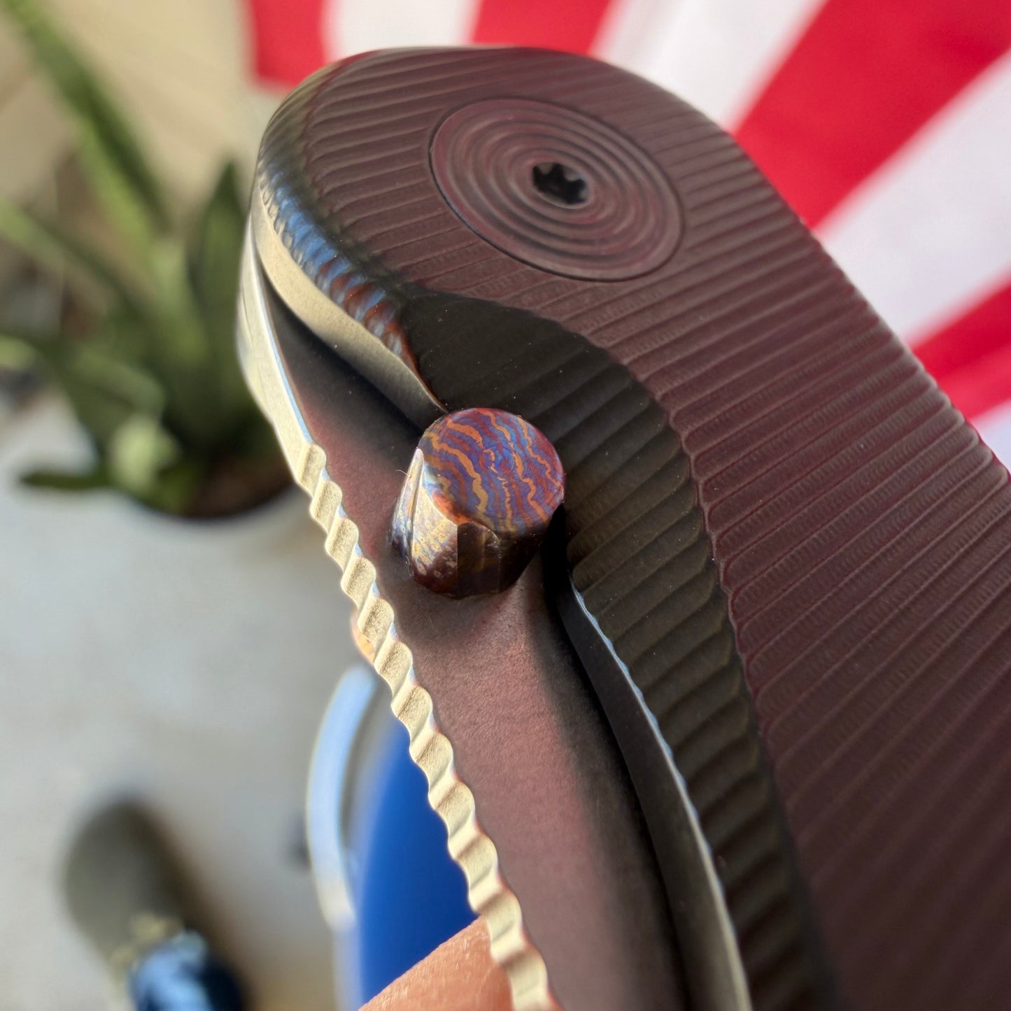 The Back Door: Tactile Knife Co. Premium Rockwall Thumbstud (Previous Generation) - New