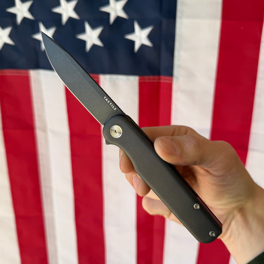 The Back Door: Tactile Knife Co. Rockwall Flipper V2 Custom - New