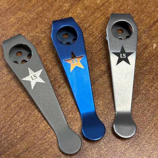 Exclusive Spyderco Lone Star Deep Carry Pocket Clip