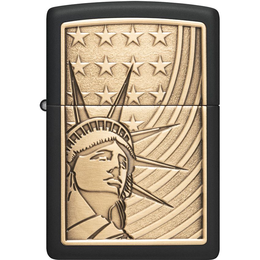 Lady Liberty Emblem Lighter