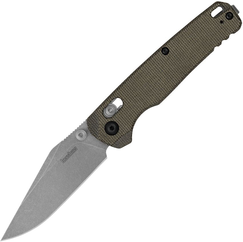 Clip Point Bel Air MagnaCut DuraLock Knife Micarta (3" SW)