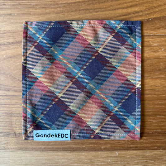 Vintage Hamilton Hank - 7x7 Cotton & Microfiber Handkerchief - Made in USA