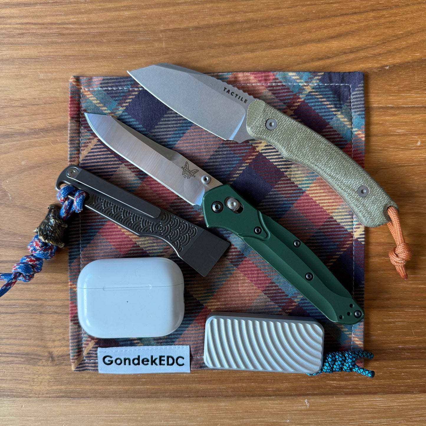 Vintage Hamilton Hank - 7x7 Cotton & Microfiber Handkerchief - Made in USA