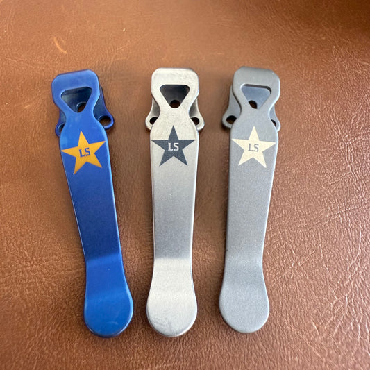 Exclusive Benchmade Lone Star Deep Carry Pocket Clip