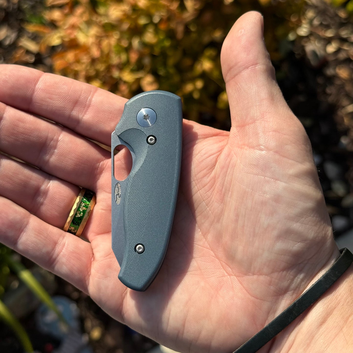 TRM NERD LL Knife, Titanium Scales, 2.2″ MagnaCut Blade, Made in USA