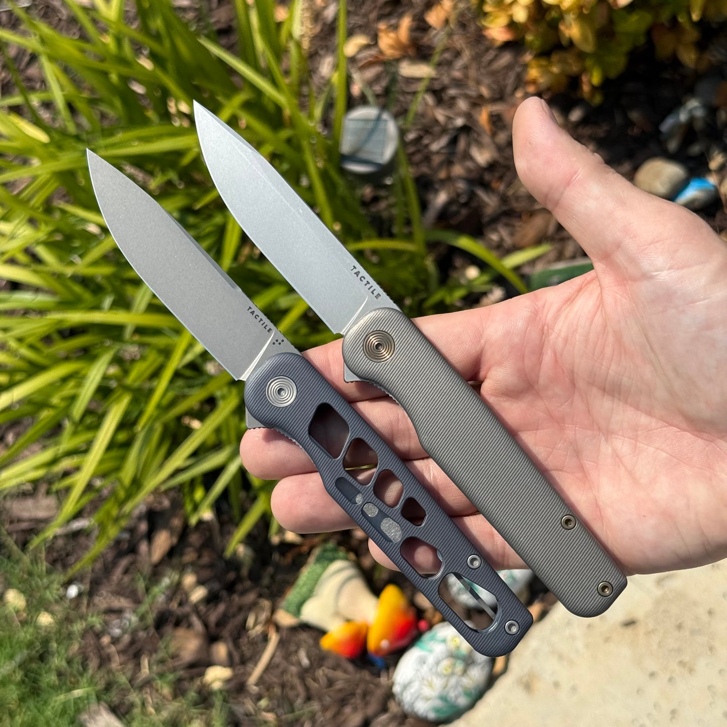 Rockwall Flipper – Skeletonized Edition (Blue Ano Slate / Stonewash / Blackwash) Made in USA