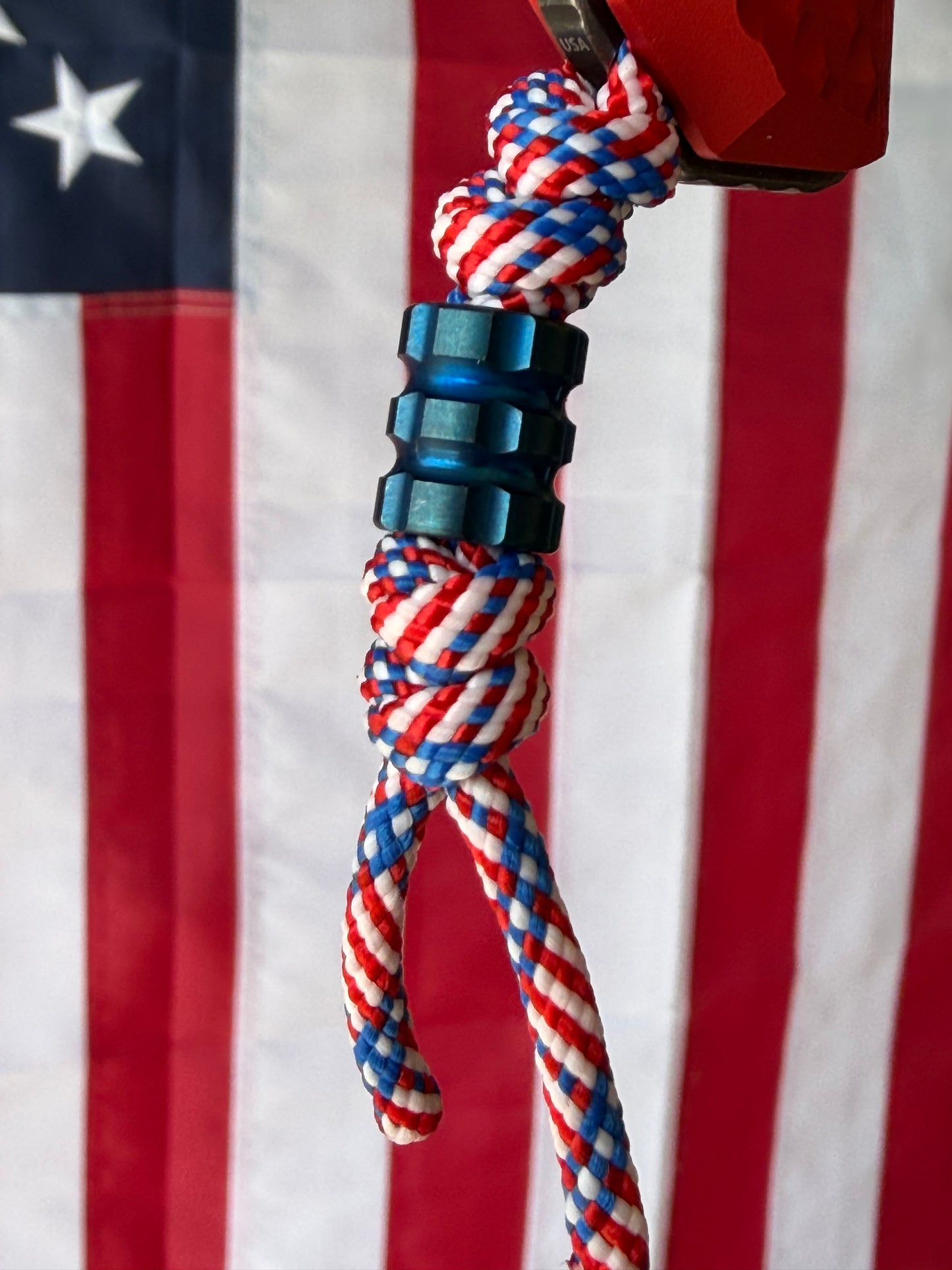Lone Star Knife Lanyard – Handmade Utility & Style