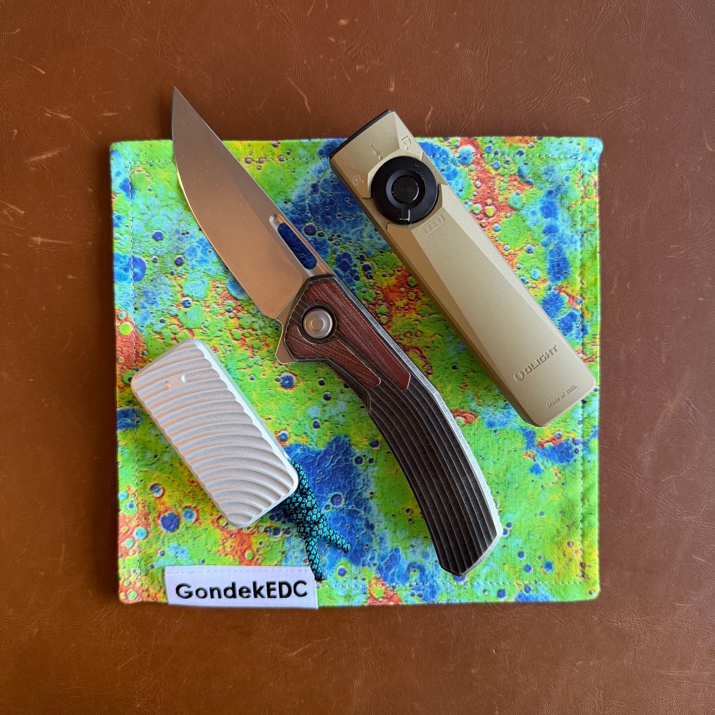 Infrared Hamilton Hank - 7x7 Cotton & Microfiber Handkerchief - Made in USA