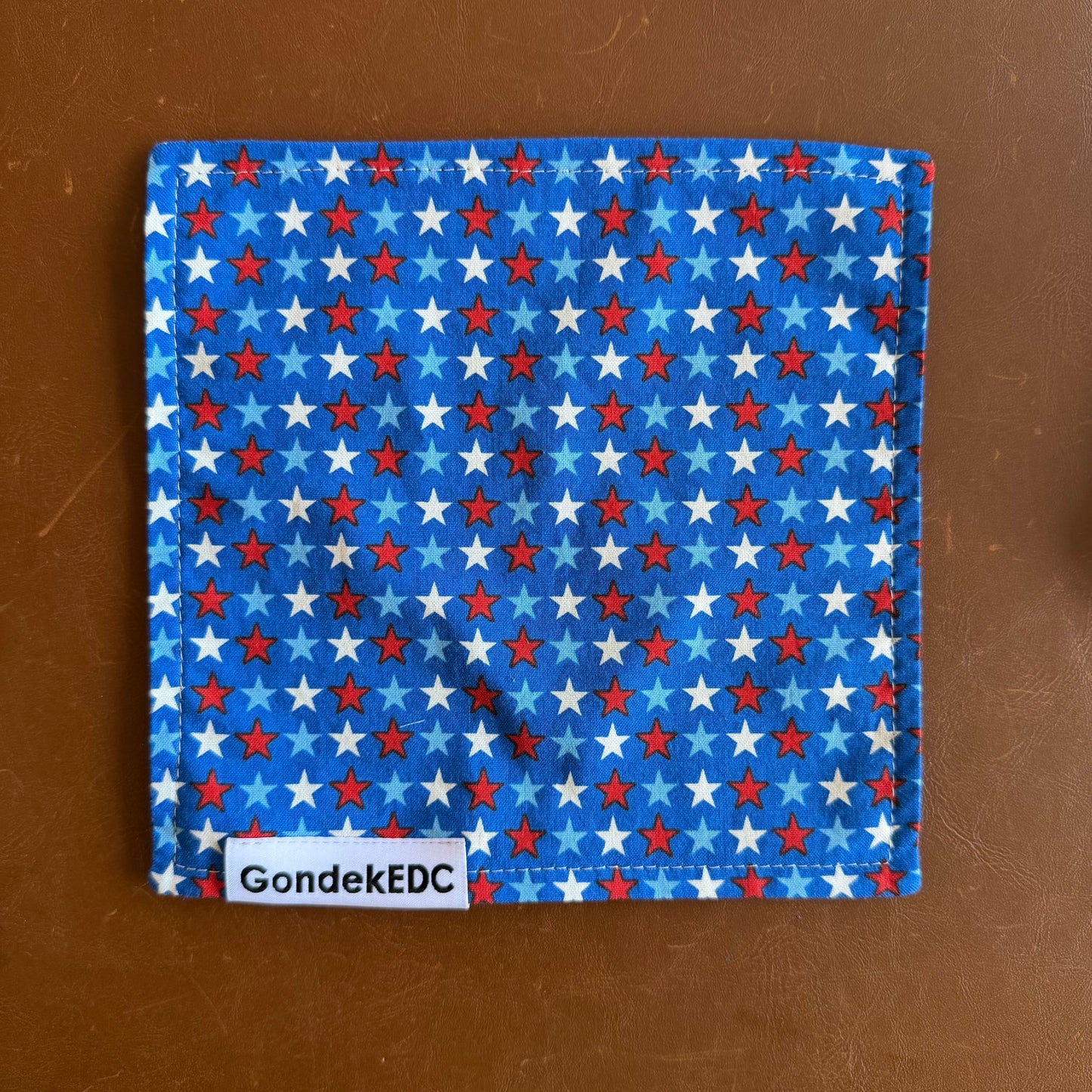 Stars Hamilton Hank - 7x7 Cotton & Microfiber Handkerchief - Made in USA