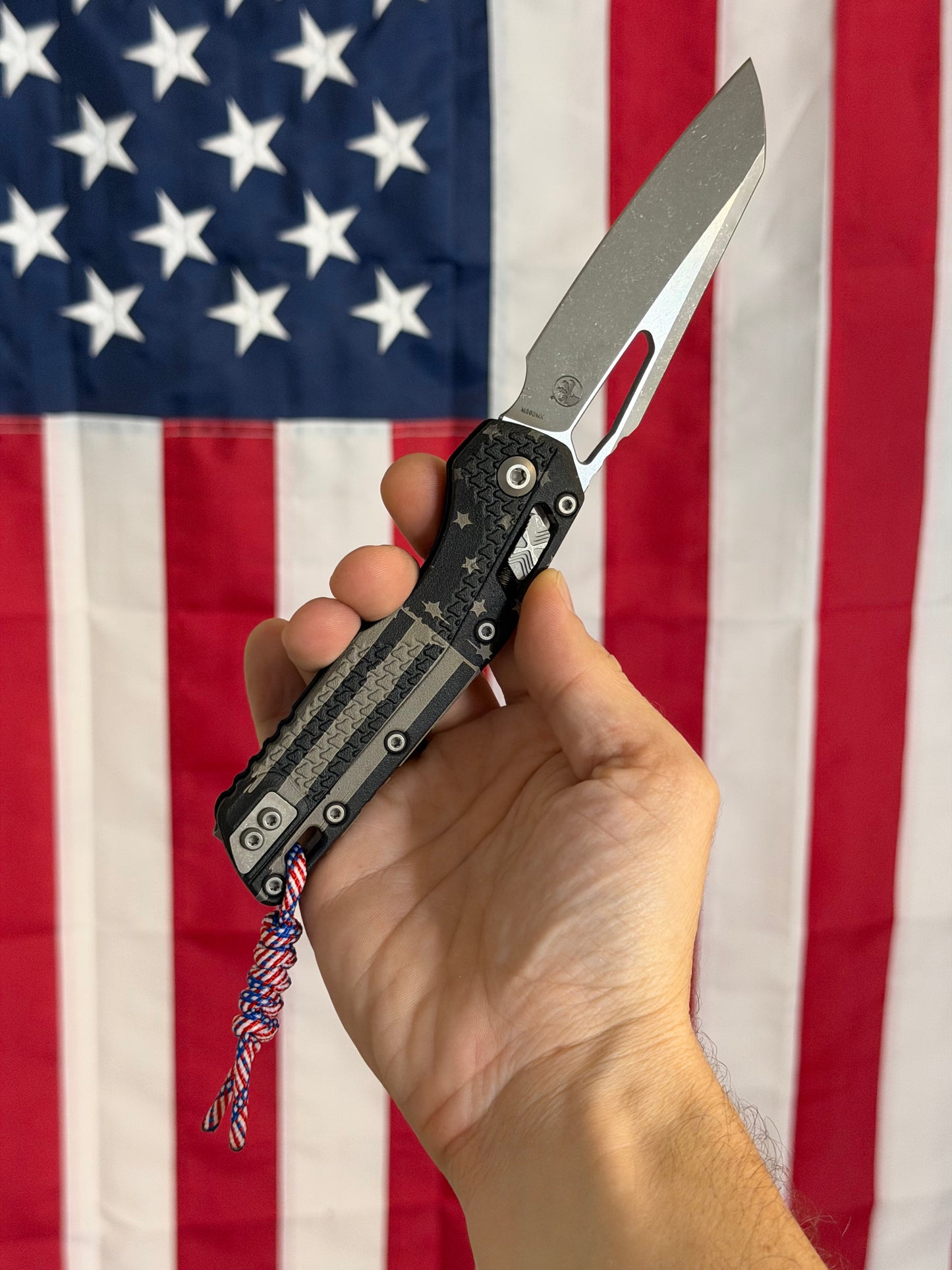 Lone Star Knife Lanyard – Handmade Utility & Style