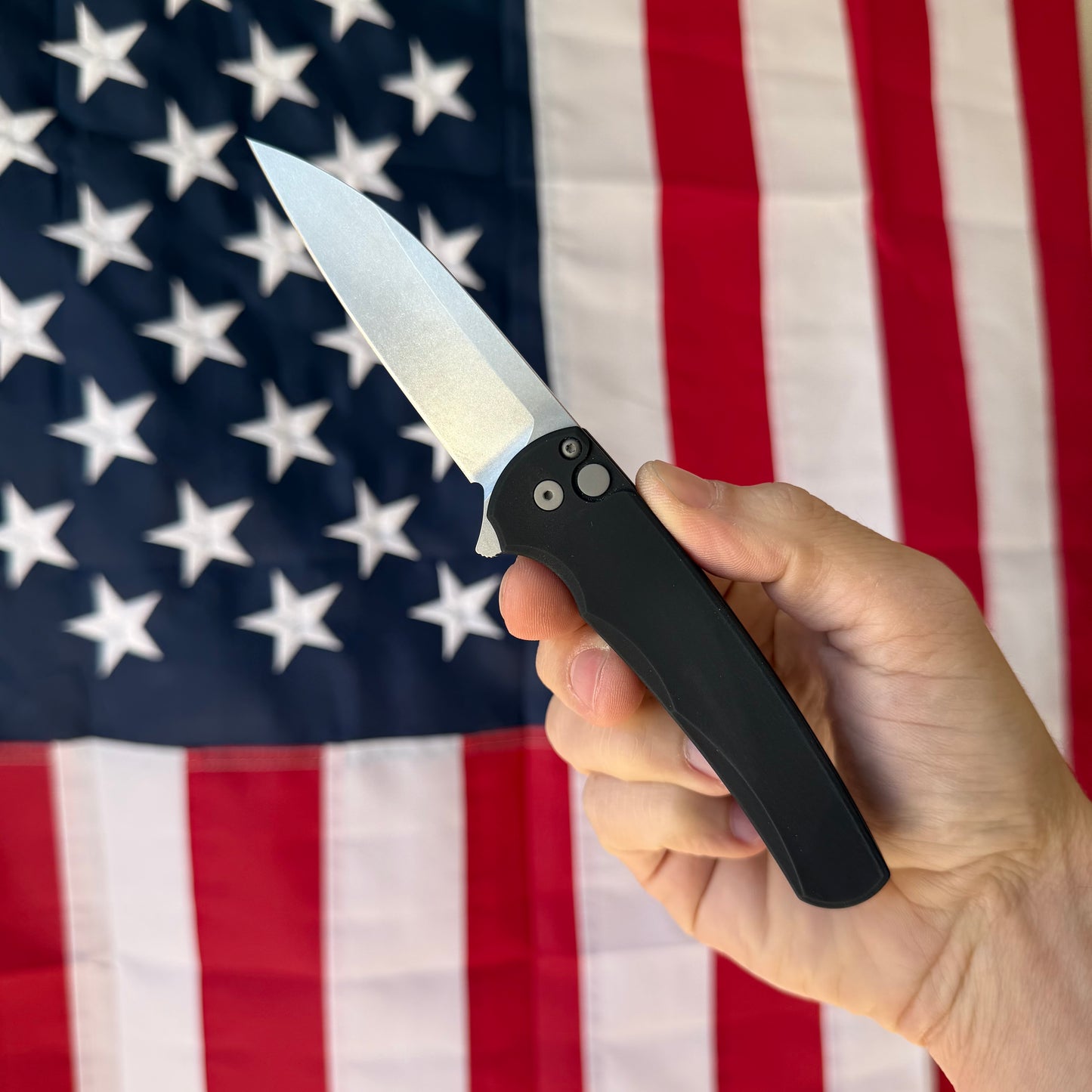 Malibu – MagnaCut Blade, Precision Button Lock Flipper – Made in USA