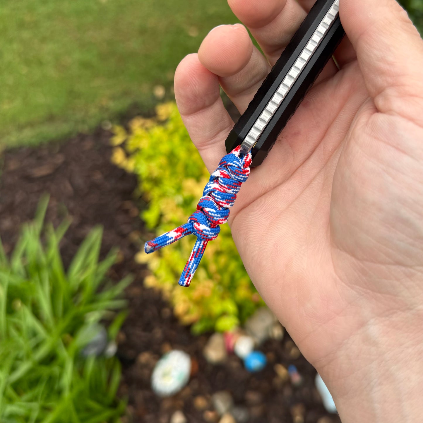 Lone Star Knife Lanyard – Handmade Utility & Style