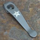 Exclusive Spyderco Lone Star Deep Carry Pocket Clip