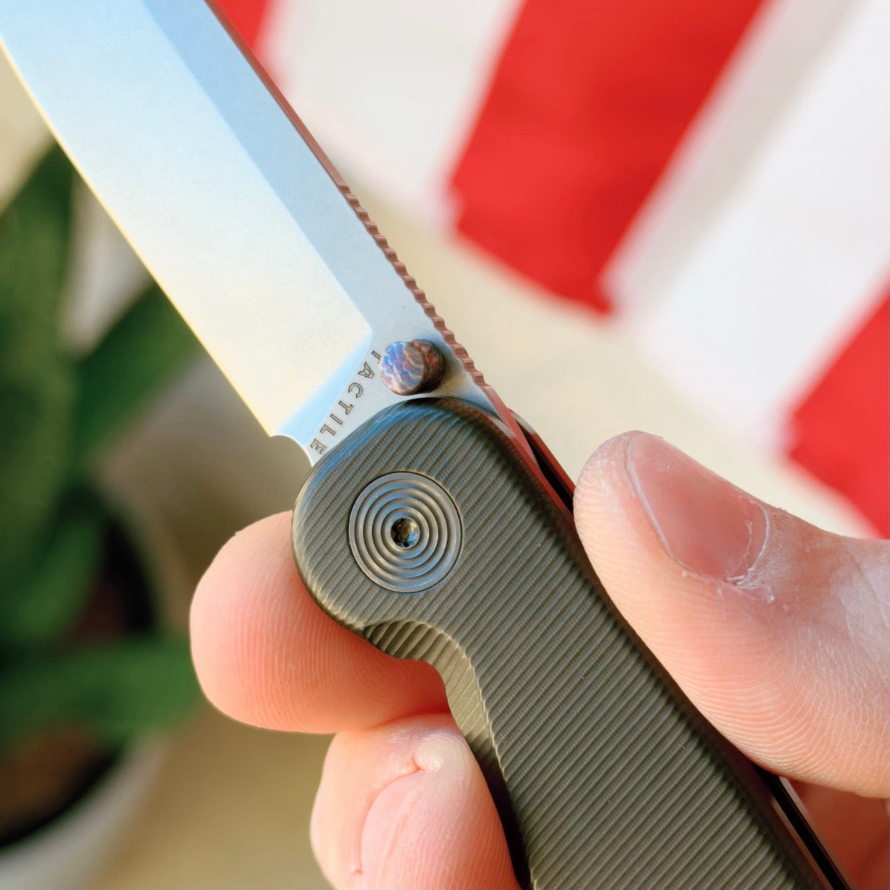 The Back Door: Tactile Knife Co. Premium Rockwall Thumbstud (Previous Generation) - New