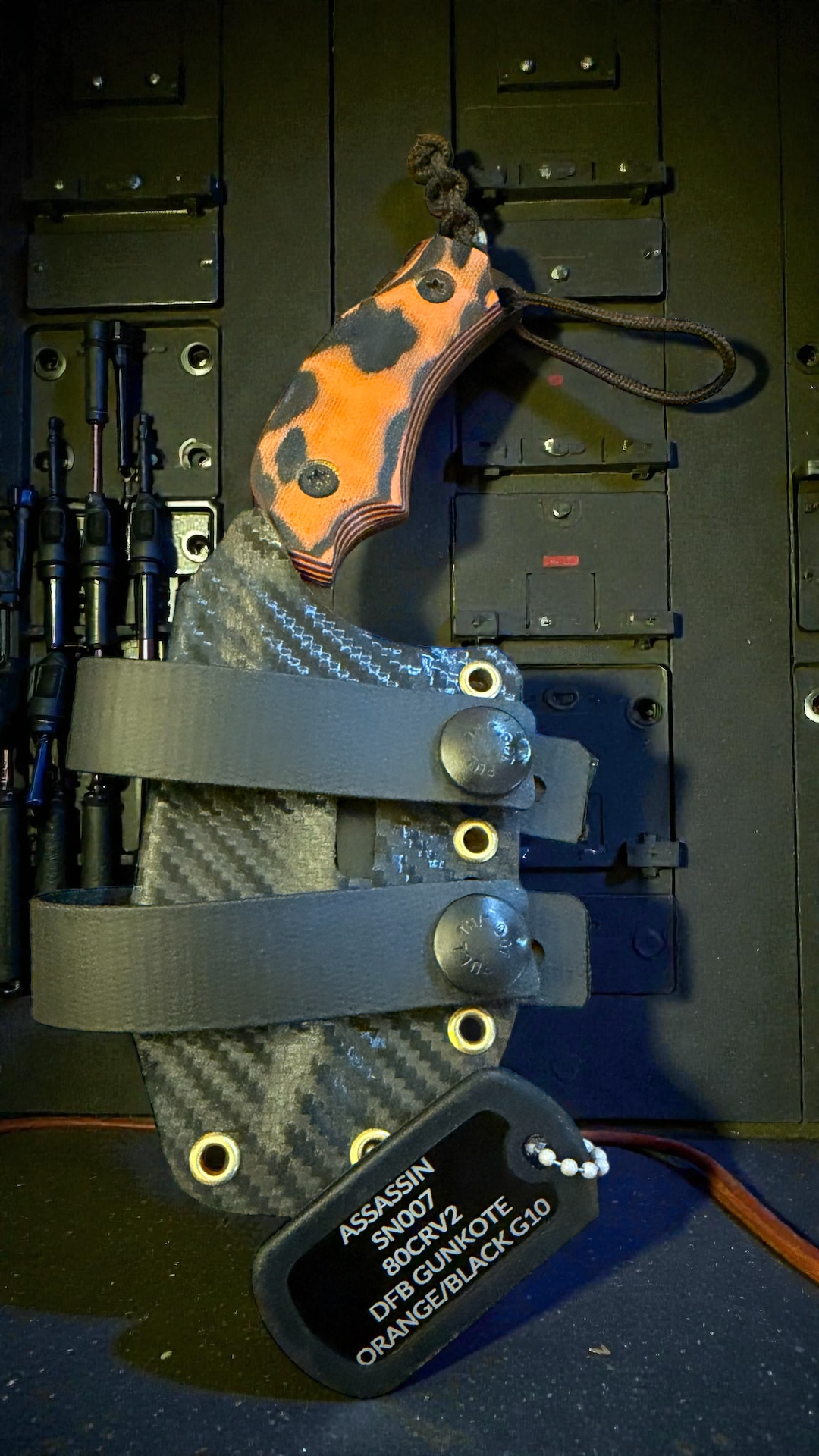 Severed Metal Works Assassin – Double-Edged Persian Dagger, 8670 High-Carbon Steel, Made in USA