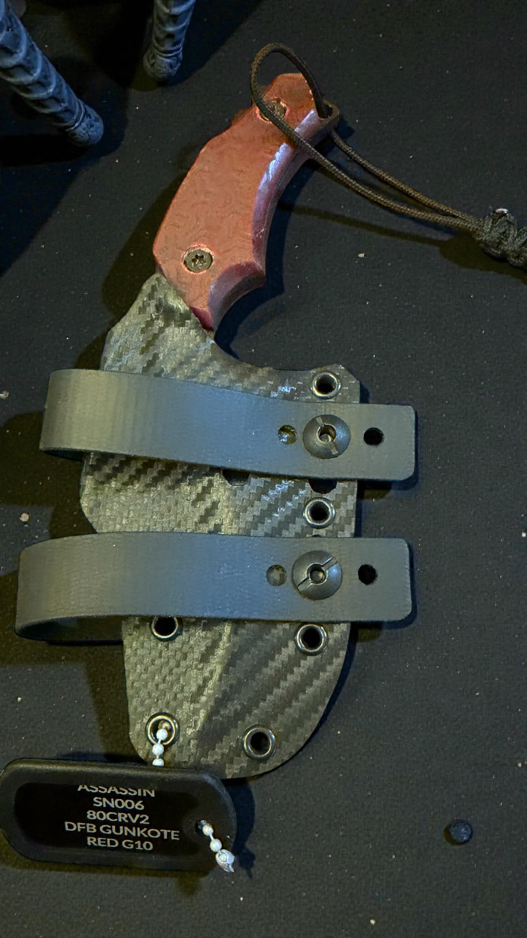 Severed Metal Works Assassin – Double-Edged Persian Dagger, 8670 High-Carbon Steel, Made in USA