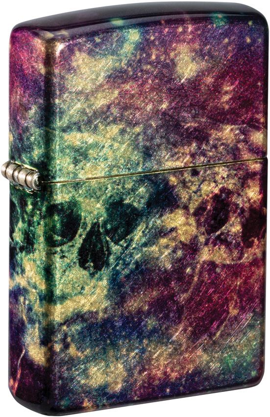 Galaxy Skull Lighter – Classic Windproof Design – Made in USA (ZO58190)