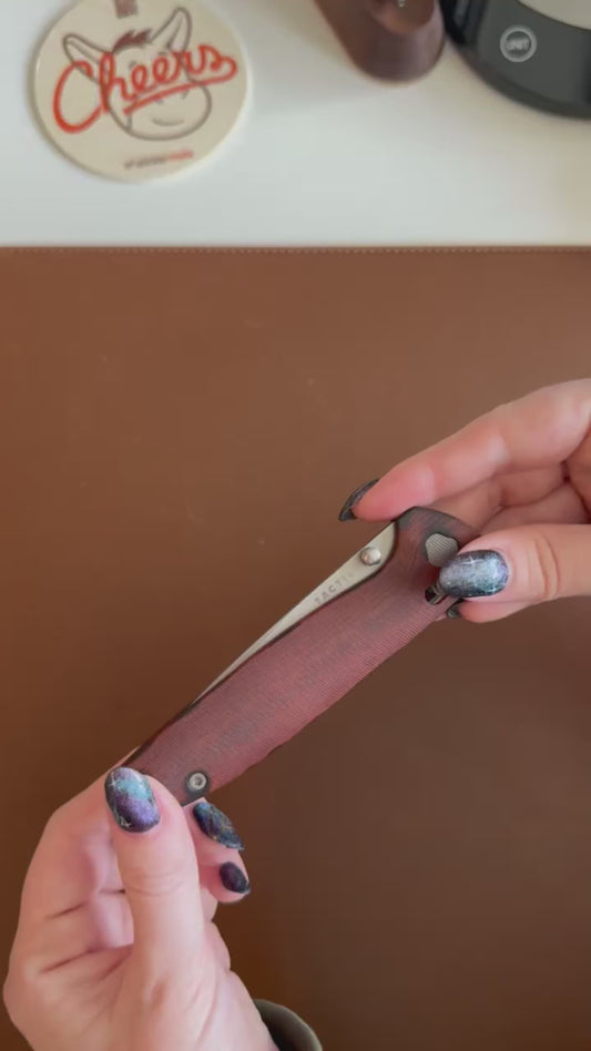 Maverick - Vintage 1970s Burnt Micarta