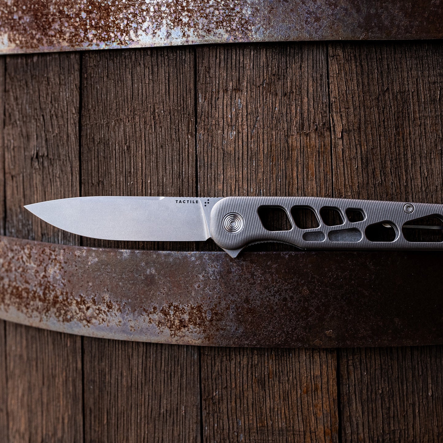 Rockwall Flipper – Skeletonized Edition (Blue Ano Slate / Stonewash / Blackwash) Made in USA